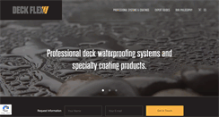 Desktop Screenshot of deckflex.com