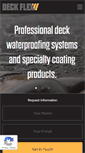 Mobile Screenshot of deckflex.com